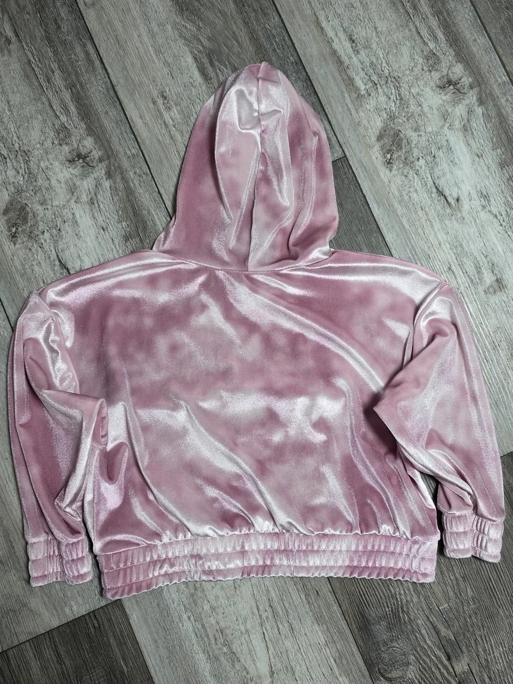 Nike Toddler Girls' 2-Piece Pink Smoke Velour Tracksuit Sz 24months